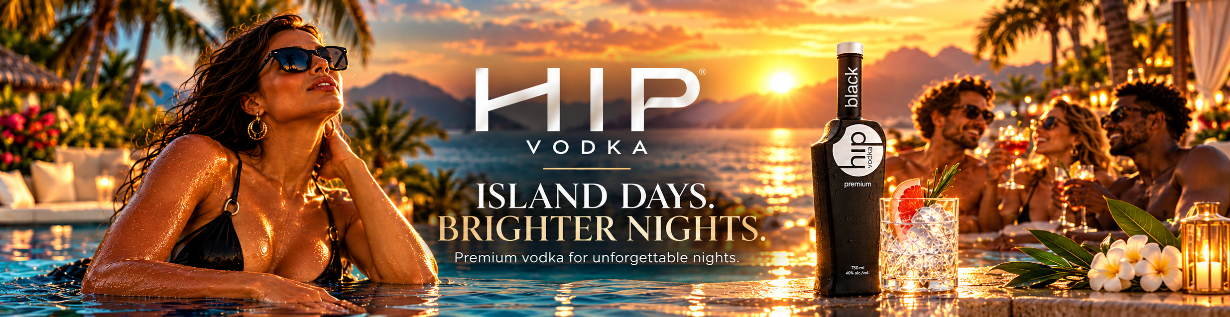 Hip Vodka Island life 