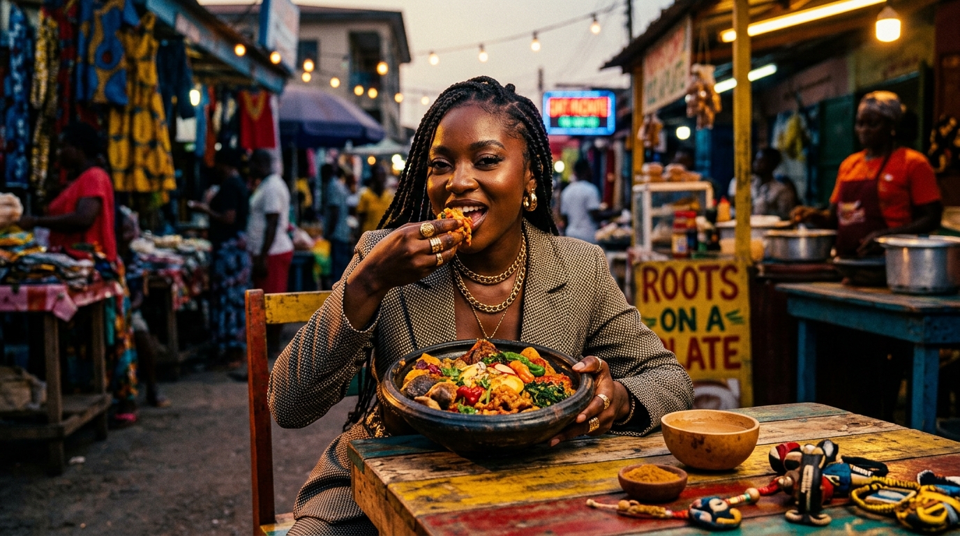 ROOTS ON A PLATE