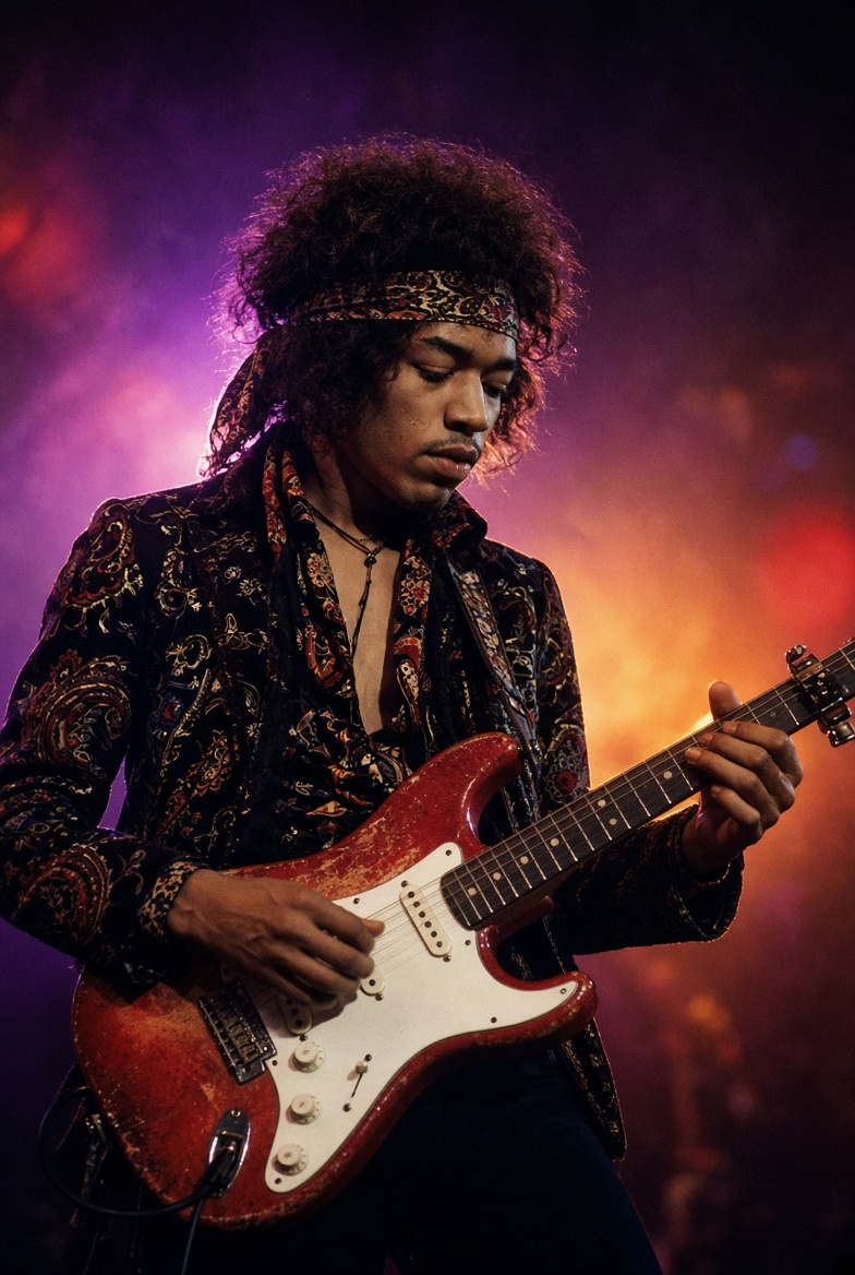 Left-Handed Lightning: The Untamed Genius of Jimi Hendrix